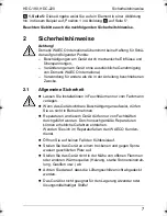 Preview for 7 page of Waeco coolmatic hdc-190 Instruction Manual