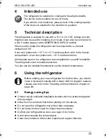 Preview for 23 page of Waeco coolmatic hdc-190 Instruction Manual