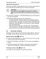 Preview for 28 page of Waeco CoolMatic HDC195 Installation And Operating Manualon And Operating Manualing Manual