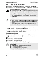 Preview for 68 page of Waeco CoolMatic HDC195 Installation And Operating Manualon And Operating Manualing Manual