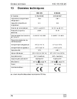 Preview for 78 page of Waeco CoolMatic HDC195 Installation And Operating Manualon And Operating Manualing Manual