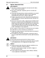 Preview for 140 page of Waeco CoolMatic HDC195 Installation And Operating Manualon And Operating Manualing Manual