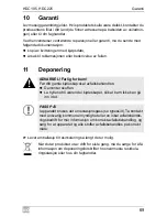 Preview for 265 page of Waeco CoolMatic HDC195 Installation And Operating Manualon And Operating Manualing Manual