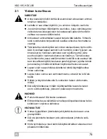 Preview for 271 page of Waeco CoolMatic HDC195 Installation And Operating Manualon And Operating Manualing Manual