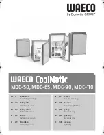 Предварительный просмотр 1 страницы Waeco CoolMatic MDC Series Instruction Manual