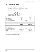 Предварительный просмотр 20 страницы Waeco CoolMatic MDC Series Instruction Manual