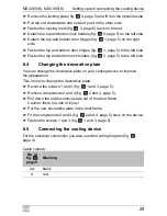 Предварительный просмотр 29 страницы Waeco CoolMatic MDC065 Operating Manual