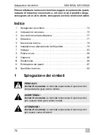 Предварительный просмотр 74 страницы Waeco CoolMatic MDC065 Operating Manual