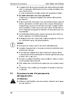 Предварительный просмотр 76 страницы Waeco CoolMatic MDC065 Operating Manual