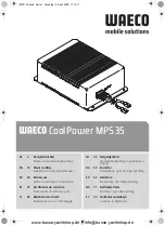 Waeco CoolPower MPS35 Installation And Operating Manual preview