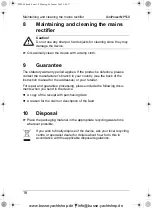 Preview for 18 page of Waeco CoolPower MPS50 Installation And Operating Manual