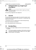 Preview for 58 page of Waeco CoolPower MPS50 Installation And Operating Manual