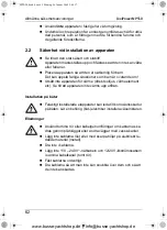 Preview for 62 page of Waeco CoolPower MPS50 Installation And Operating Manual