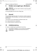 Preview for 66 page of Waeco CoolPower MPS50 Installation And Operating Manual