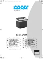 Waeco COOLY CX-25 Instruction Manual preview