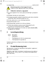 Предварительный просмотр 72 страницы Waeco COOLY CX-25 Instruction Manual