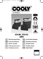 Waeco Cooly CX-25ABS Instruction Manual preview
