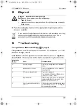 Preview for 27 page of Waeco CR-110 Operating Manual