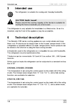 Preview for 18 page of Waeco CRX1050 Installation And Operating Manual