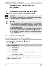 Preview for 20 page of Waeco CRX1050 Installation And Operating Manual