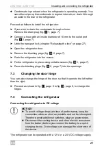 Preview for 21 page of Waeco CRX1050 Installation And Operating Manual