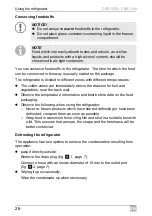 Preview for 26 page of Waeco CRX1050 Installation And Operating Manual