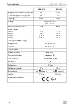 Preview for 34 page of Waeco CRX1050 Installation And Operating Manual