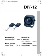 Preview for 1 page of Waeco DIY-12 Operating Manual