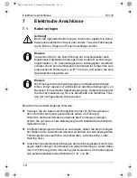 Preview for 12 page of Waeco DIY-12 Operating Manual