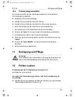 Preview for 21 page of Waeco DIY-12 Operating Manual