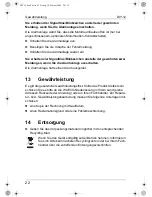 Preview for 22 page of Waeco DIY-12 Operating Manual