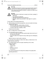 Preview for 26 page of Waeco DIY-12 Operating Manual