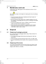 Preview for 56 page of Waeco EasyCool EC-1500-AC Installation And Operating Manual