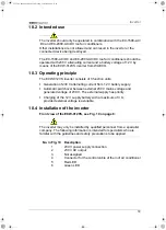 Preview for 59 page of Waeco EasyCool EC-1500-AC Installation And Operating Manual