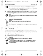 Preview for 44 page of Waeco ECL-102 Installation And Operating Manual