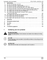 Предварительный просмотр 156 страницы Waeco ECL-76 Installation And Operating Manual