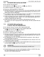 Предварительный просмотр 192 страницы Waeco ECL-76 Installation And Operating Manual