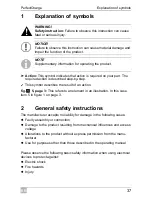 Preview for 37 page of Waeco IU152A Installation And Operating Manual