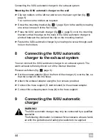 Preview for 44 page of Waeco IU152A Installation And Operating Manual