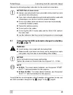 Preview for 45 page of Waeco IU152A Installation And Operating Manual