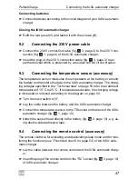 Preview for 47 page of Waeco IU152A Installation And Operating Manual