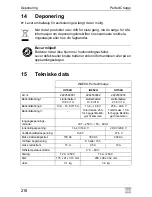 Preview for 218 page of Waeco IU152A Installation And Operating Manual