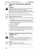 Предварительный просмотр 324 страницы Waeco IU152A Installation And Operating Manual