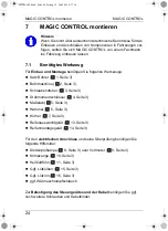 Предварительный просмотр 24 страницы Waeco MAGIC Control MTPM-100 Installation And Operation Manual