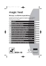 Waeco magic heat MSH-50 Installation And Operating Instructions Manual preview