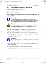 Preview for 156 page of Waeco MAGIC WATCH MWE-150-2DIS Installation And Operating Manual