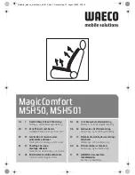 Waeco MagicComfort MSH50 Installation And Operating Instructions Manual preview