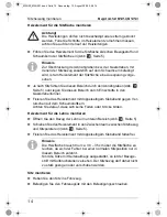 Preview for 14 page of Waeco MagicComfort MSH50 Installation And Operating Instructions Manual