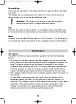 Preview for 34 page of Waeco MagicSafe MS150 Installation And Operating Manual