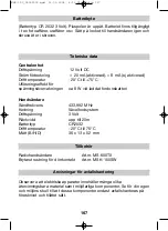 Preview for 167 page of Waeco MagicSafe MS150 Installation And Operating Manual